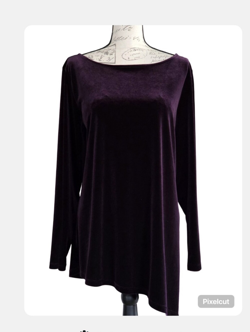 Susan Graver Velvet Tunic.